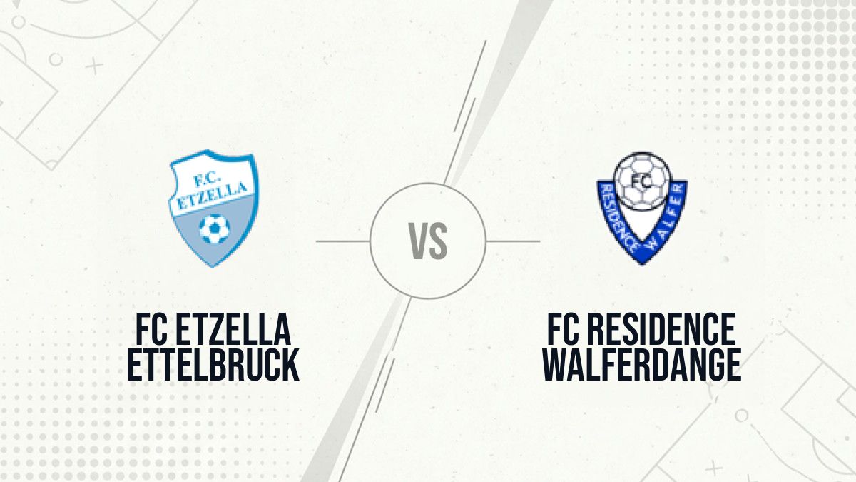 Pronostic FC Etzella Ettelbruck FC Residence Walferdange