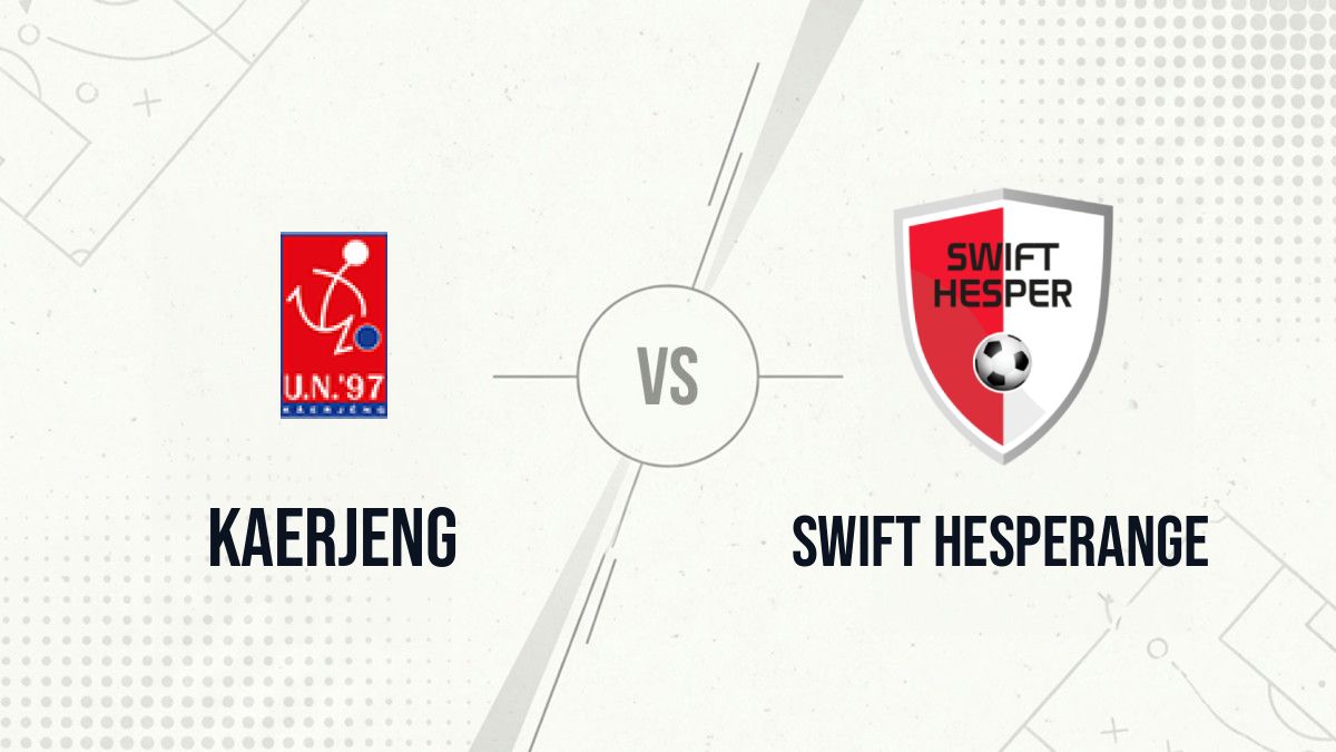 Pronostic Kaerjeng Swift Hesperange