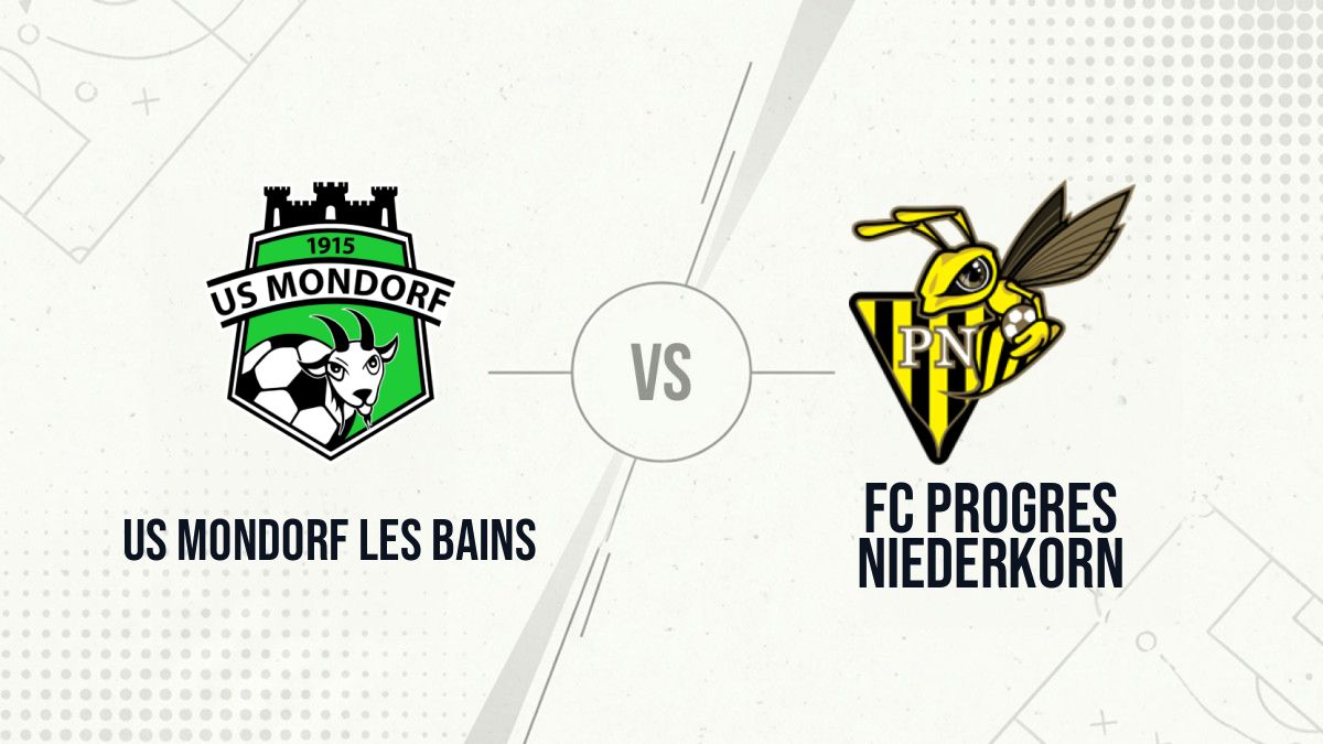 Pronostic US Mondorf les Bains FC Progres Niederkorn