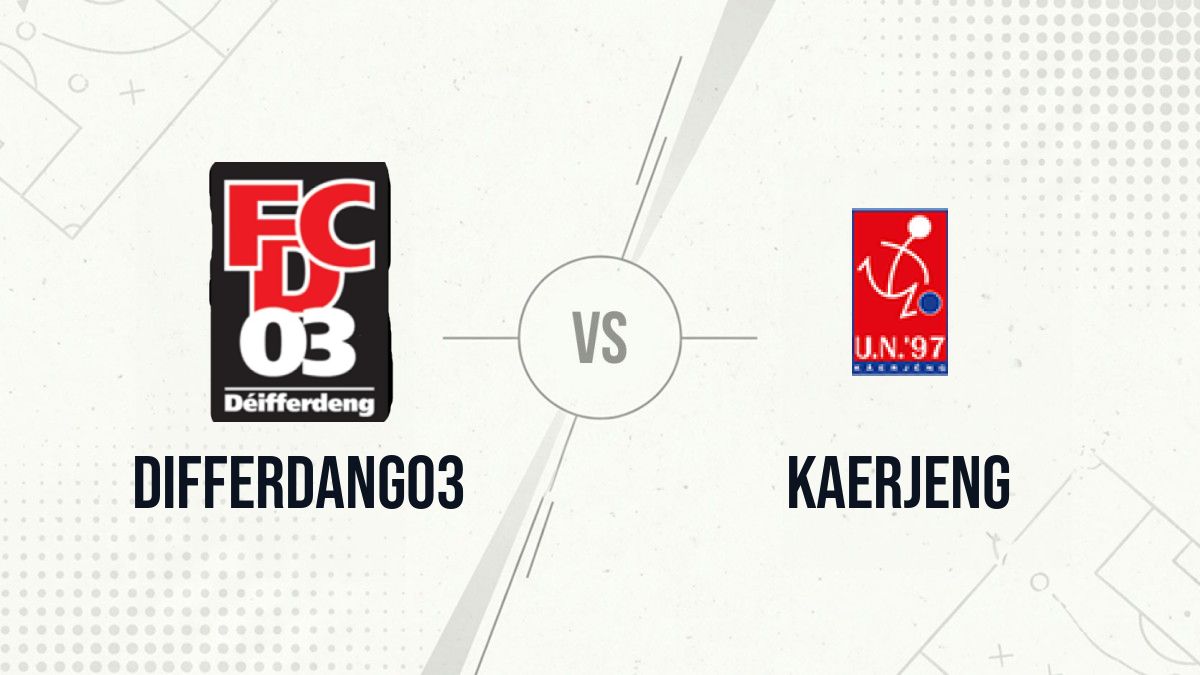 Pronostic Differdang03 Kaerjeng