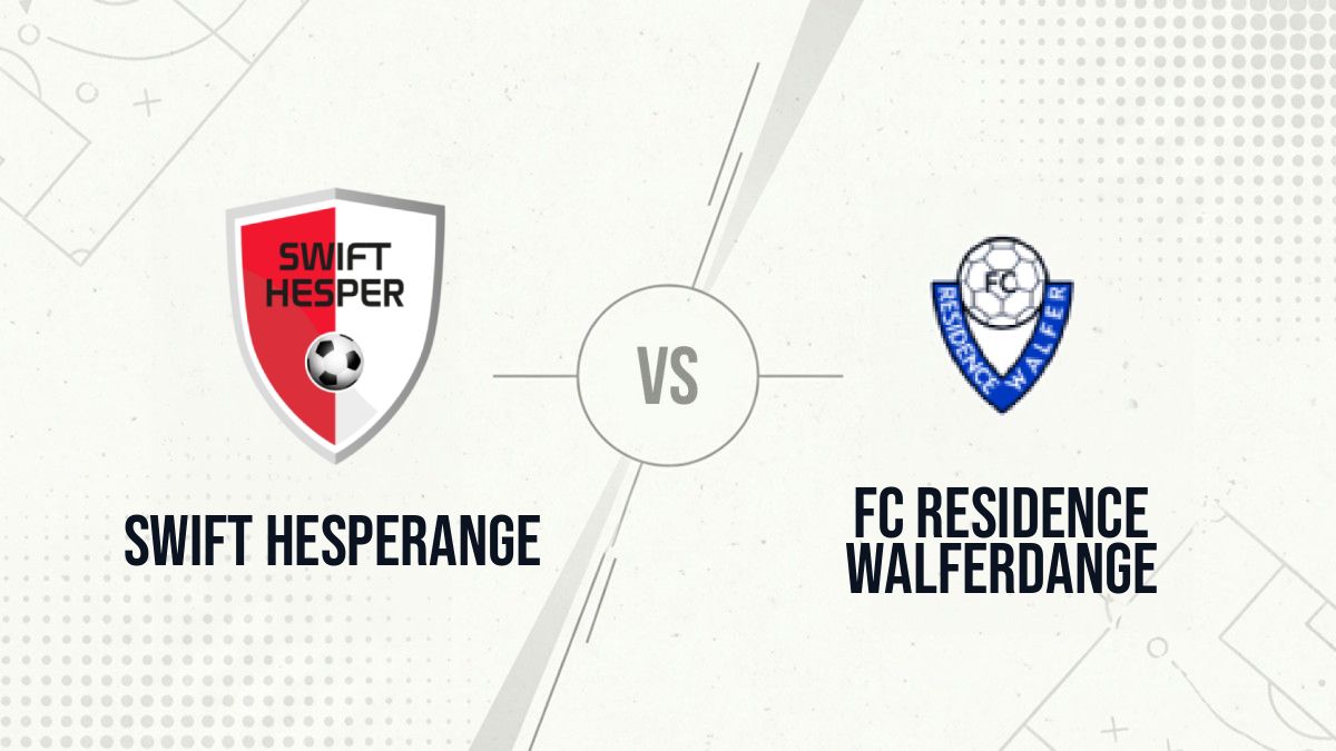 Pronostic Swift Hesperange FC Residence Walferdange