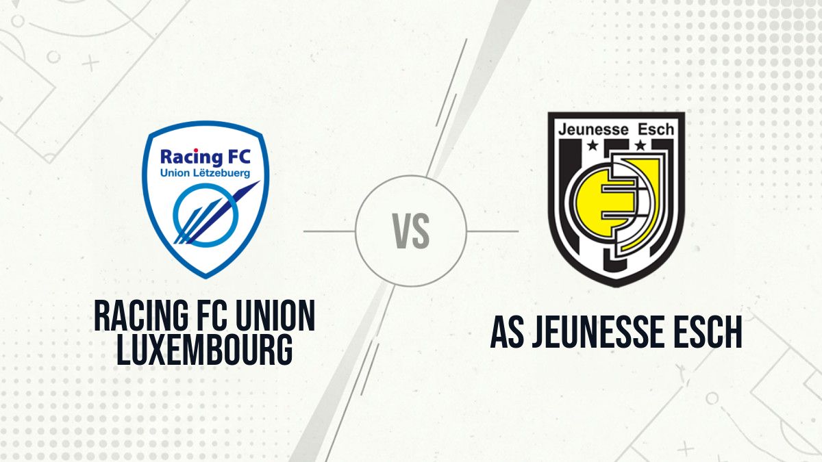 Pronostic Racing FC Union Luxembourg AS Jeunesse Esch