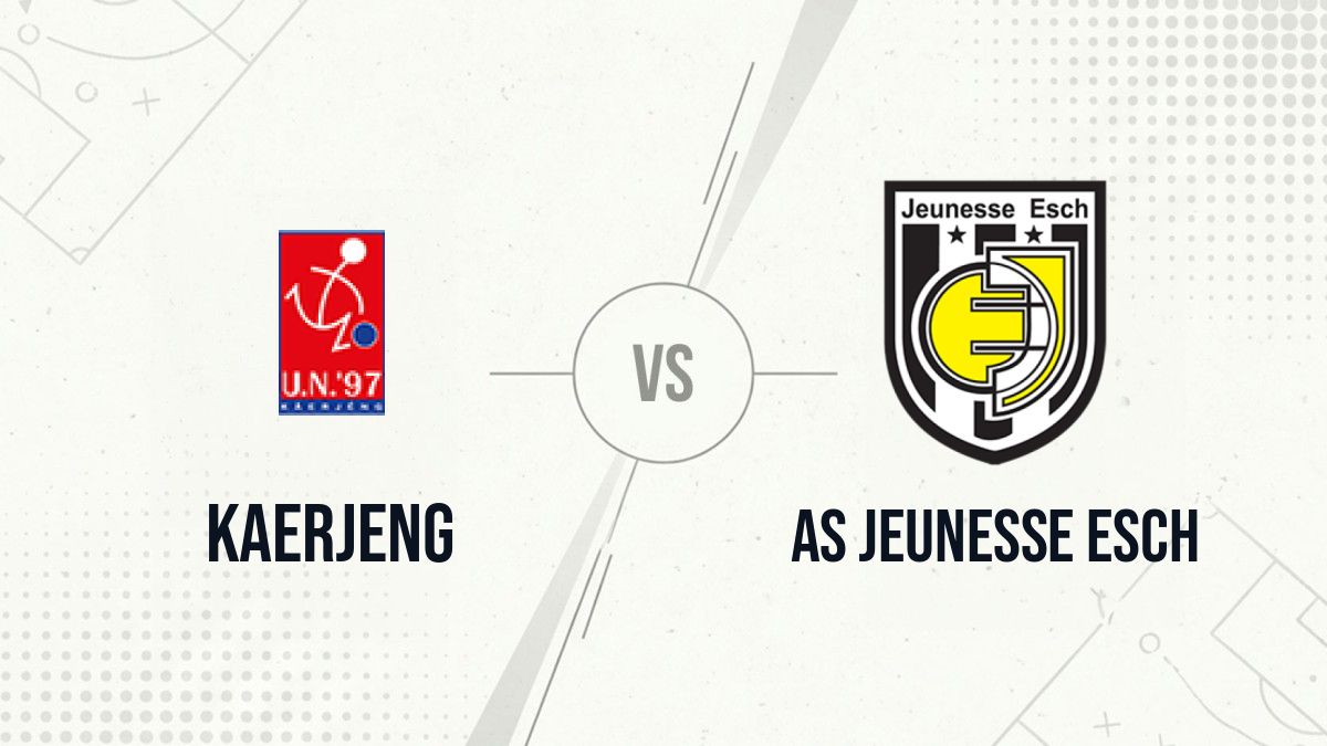 Pronostic Kaerjeng AS Jeunesse Esch