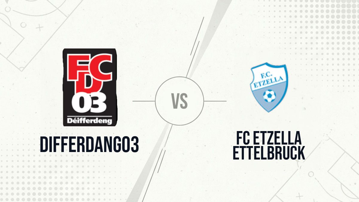 Pronostic Differdang03 FC Etzella Ettelbruck