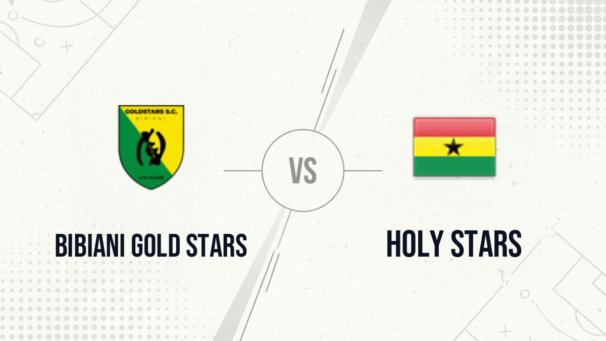 Pronostic Bibiani Gold Stars Holy Stars