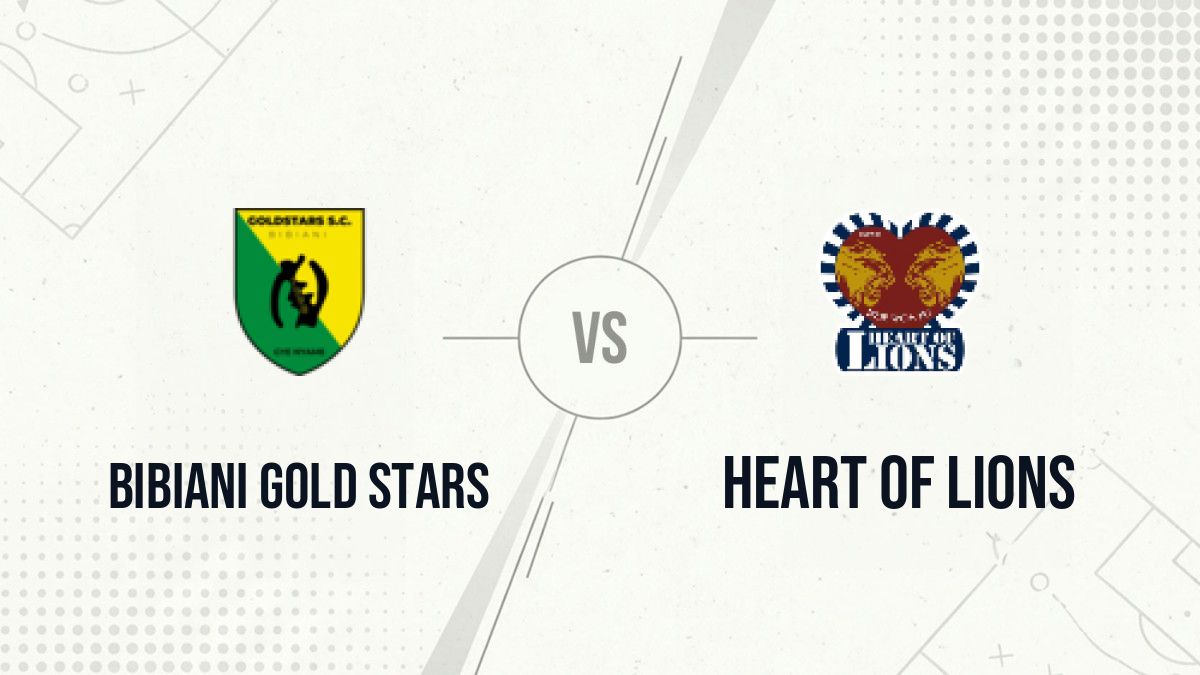 Pronostic Bibiani Gold Stars Heart of Lions