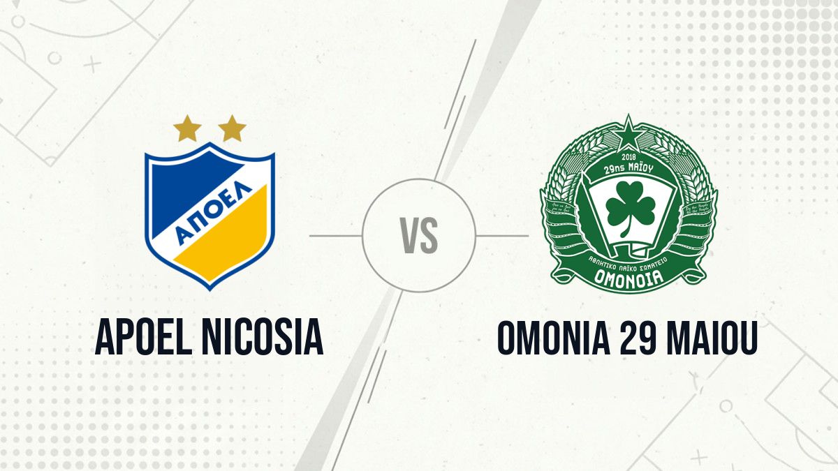 Pronostic APOEL Nicosia Omonia 29 Maiou