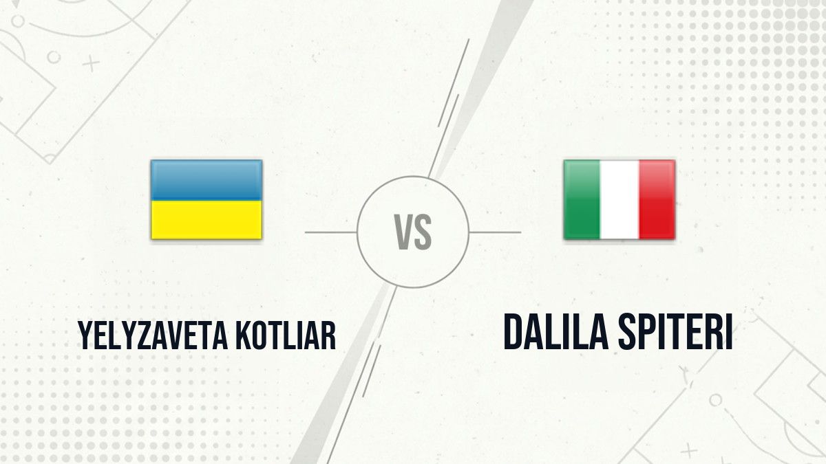 Pronostic Yelyzaveta Kotliar Dalila Spiteri