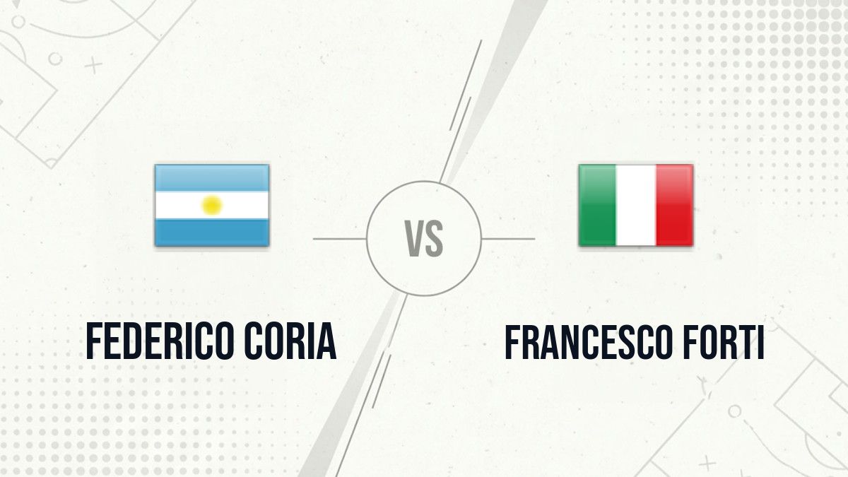 Pronostic Federico Coria Francesco Forti