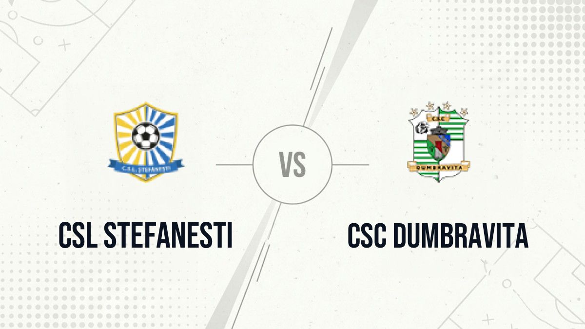 Pronostic CSL Stefanesti CSC Dumbravita