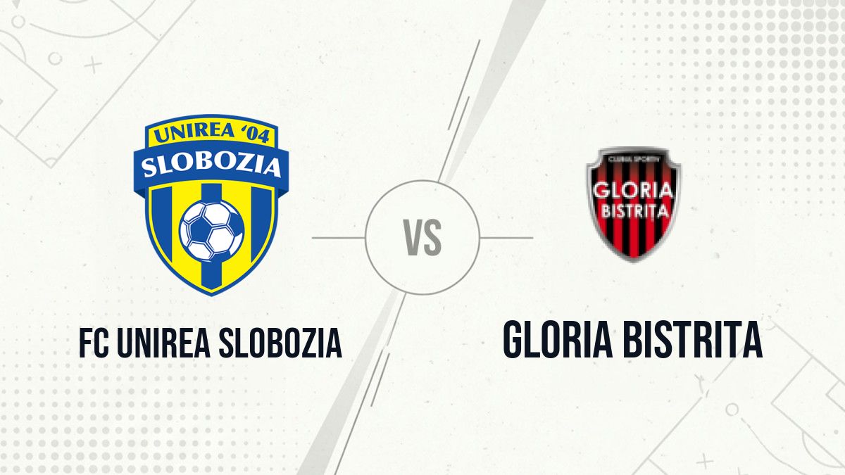 Pronostic FC Unirea Slobozia Gloria Bistrita