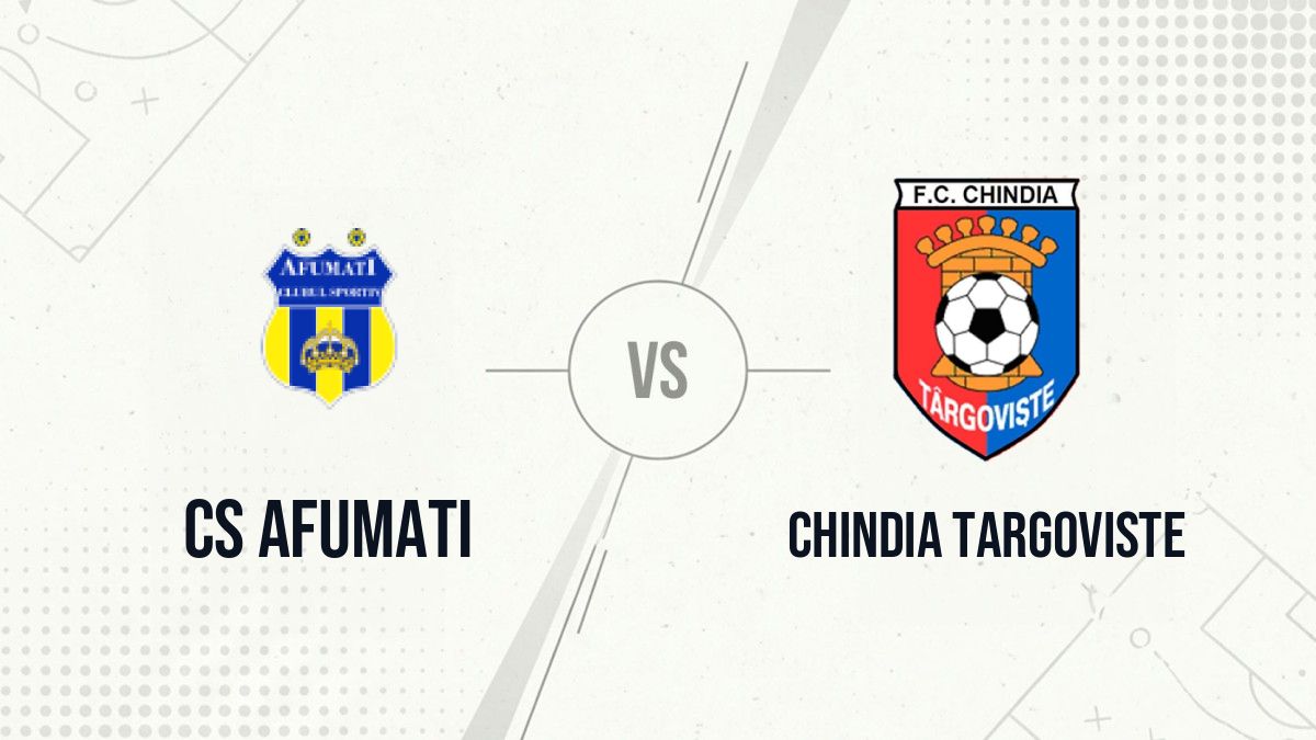 Pronostic CS Afumati Chindia Targoviste