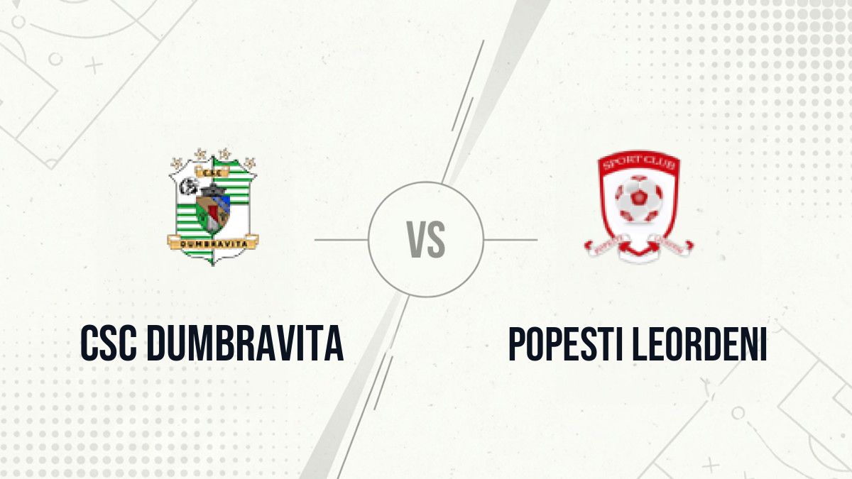 Pronostic CSC Dumbravita Popesti Leordeni