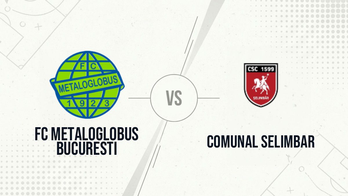 Pronostic FC Metaloglobus Bucuresti Comunal Selimbar