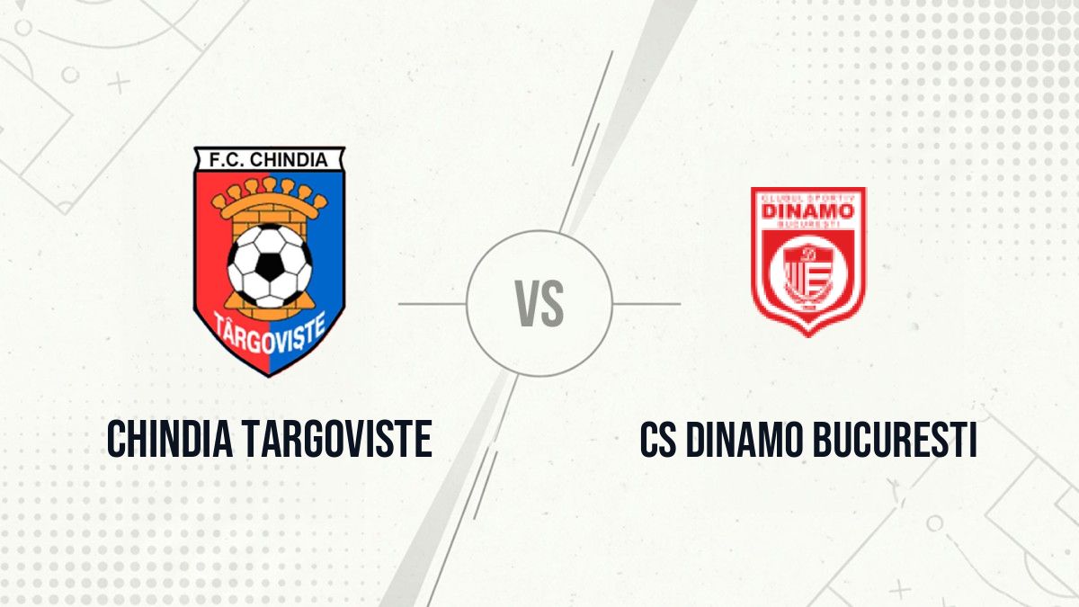 Pronostic Chindia Targoviste CS Dinamo Bucuresti