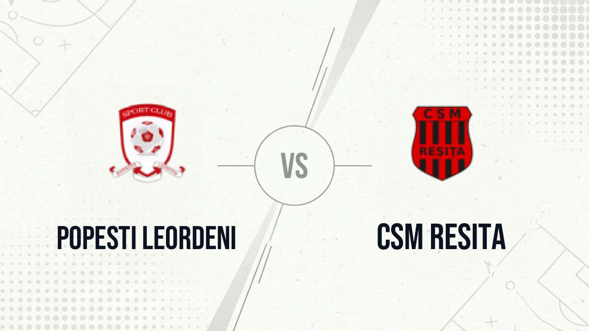 Pronostic Popesti Leordeni CSM Resita