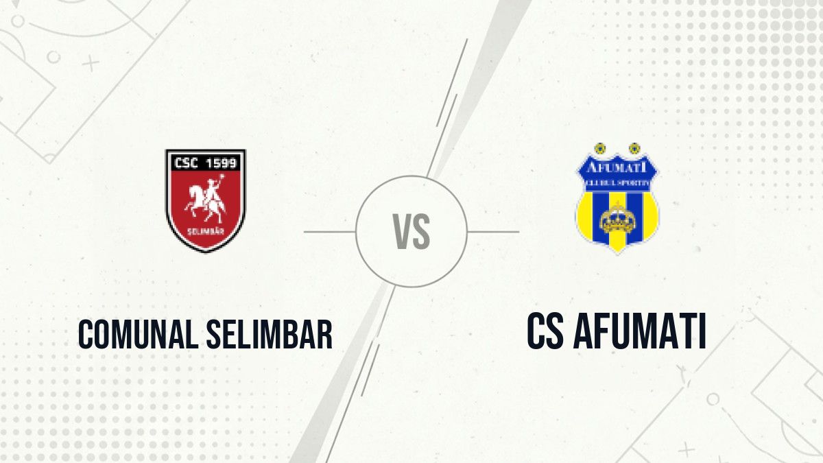 Pronostic Comunal Selimbar CS Afumati