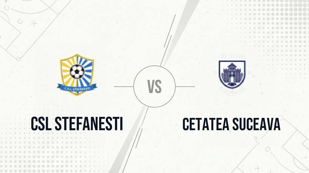 Pronostic CSL Stefanesti Cetatea Suceava