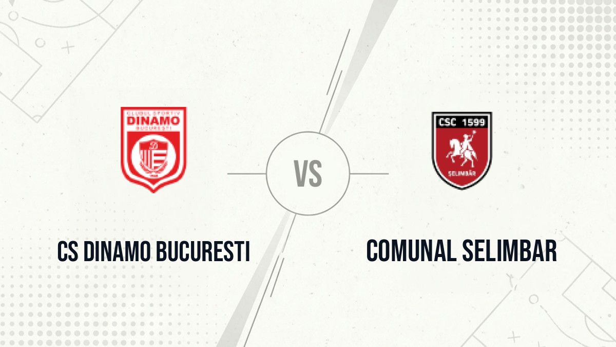 Pronostic CS Dinamo Bucuresti Comunal Selimbar