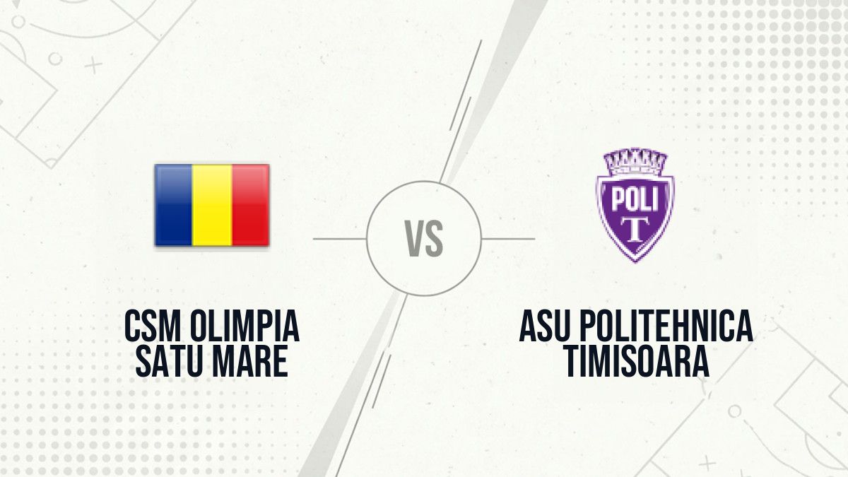 Pronostic CSM Olimpia Satu Mare ASU Politehnica Timisoara