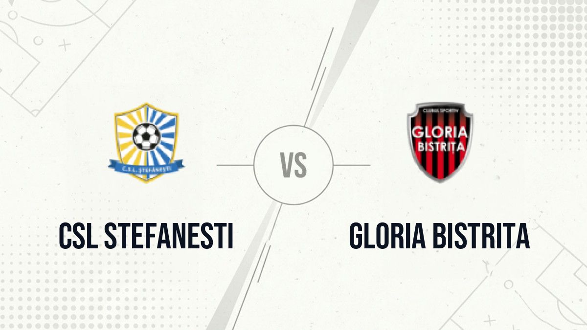 Pronostic CSL Stefanesti Gloria Bistrita