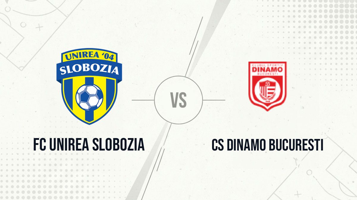 Pronostic FC Unirea Slobozia CS Dinamo Bucuresti