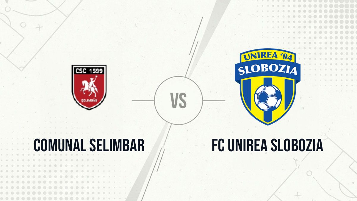 Pronostic Comunal Selimbar FC Unirea Slobozia