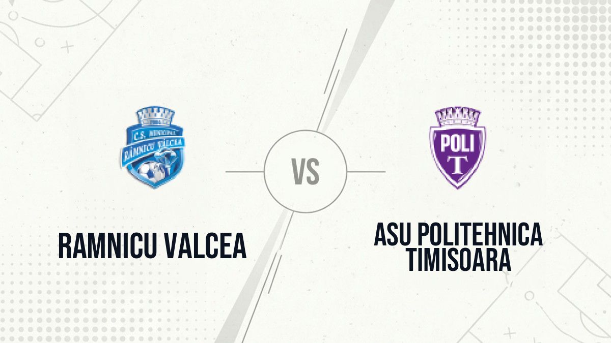 Pronostic Ramnicu Valcea ASU Politehnica Timisoara
