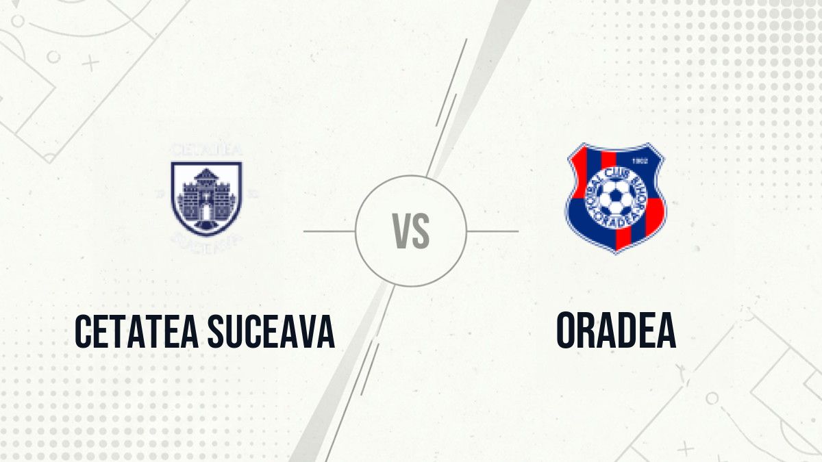 Pronostic Cetatea Suceava Oradea
