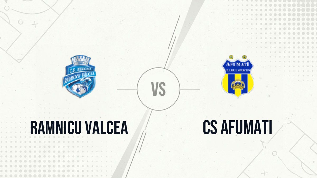 Pronostic Ramnicu Valcea CS Afumati