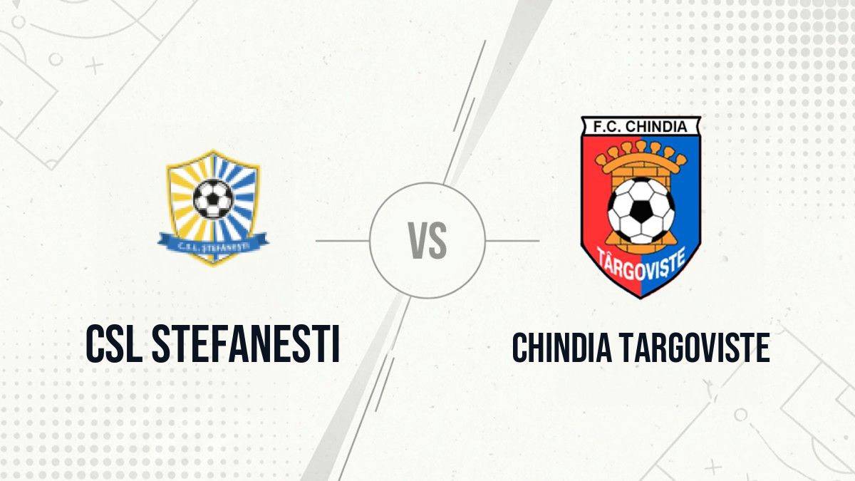 Pronostic CSL Stefanesti Chindia Targoviste