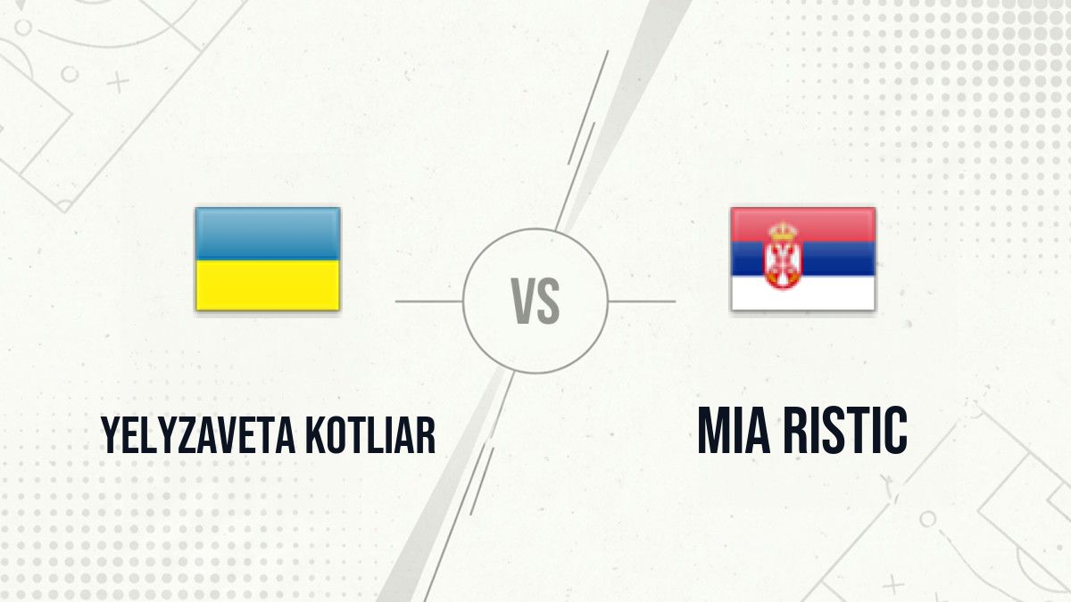 Pronostic Yelyzaveta Kotliar Mia Ristic