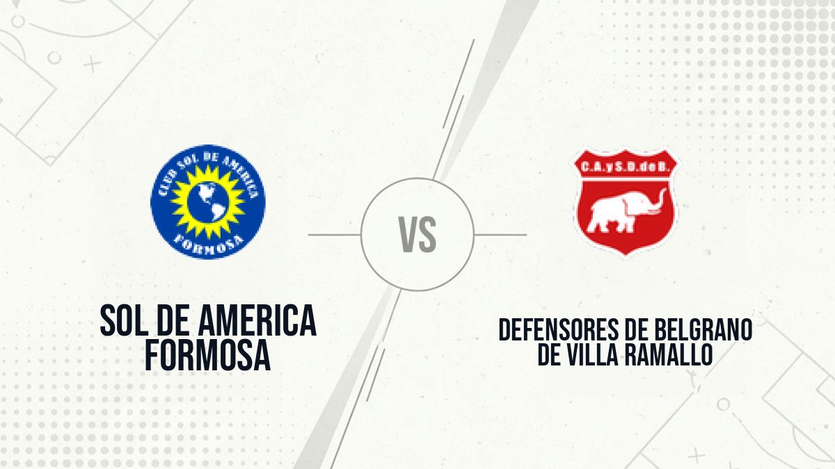 Pronostic Sol de America Formosa Defensores de Belgrano de Villa Ramallo