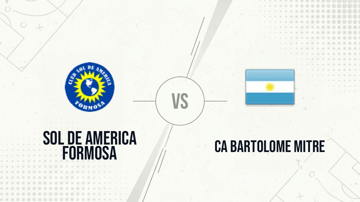 Pronostic Sol de America Formosa CA Bartolome Mitre