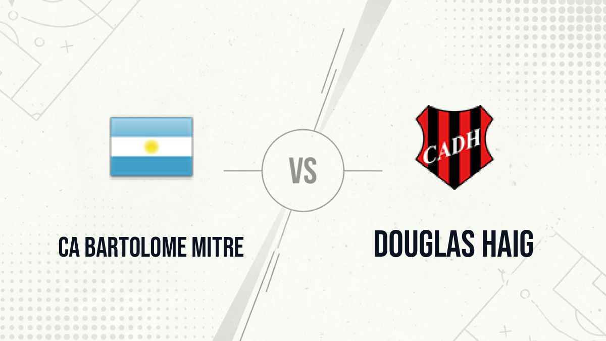 Pronostic CA Bartolome Mitre Douglas Haig