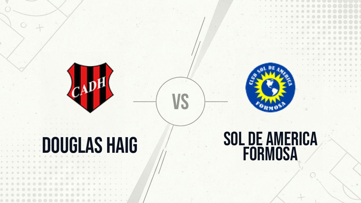 Pronostic Douglas Haig Sol de America Formosa