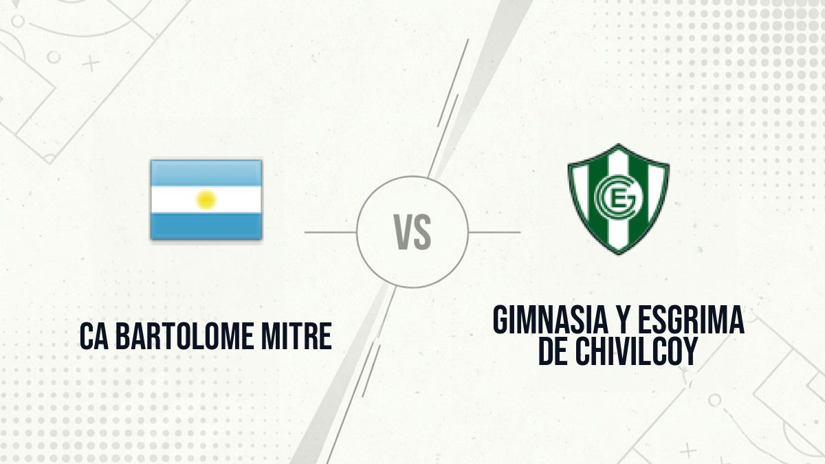 Pronostic CA Bartolome Mitre Gimnasia y Esgrima de Chivilcoy