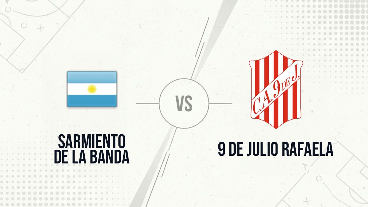 Pronostic Sarmiento de La Banda 9 de Julio Rafaela