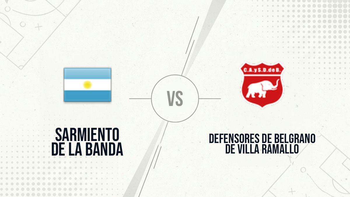 Pronostic Sarmiento de La Banda Defensores de Belgrano de Villa Ramallo