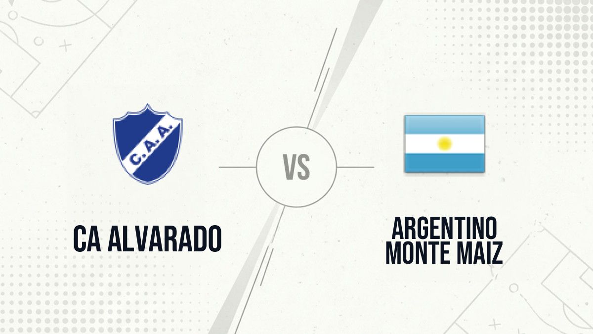 Pronostic CA Alvarado Argentino Monte Maiz