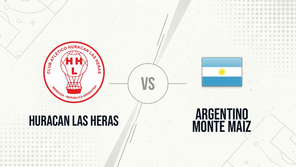 Pronostic Huracan Las Heras Argentino Monte Maiz