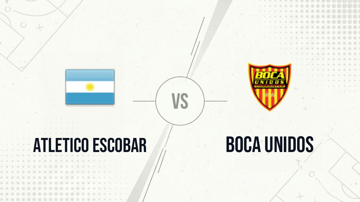 Pronostic Atletico Escobar Boca Unidos