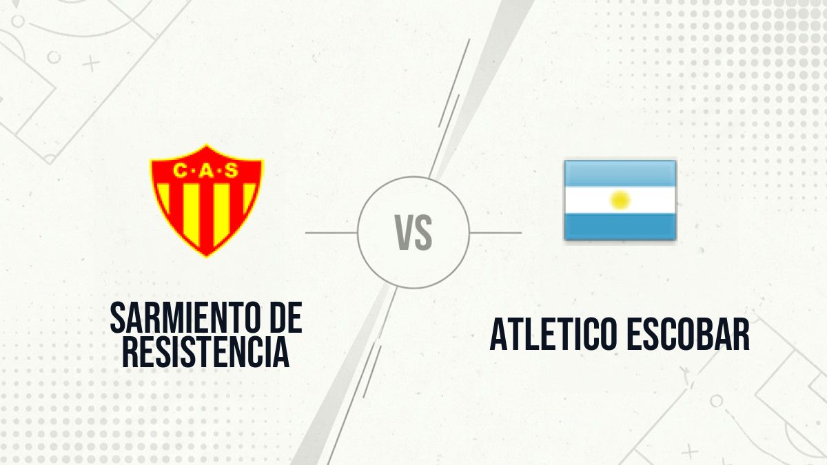 Pronostic Sarmiento de Resistencia Atletico Escobar