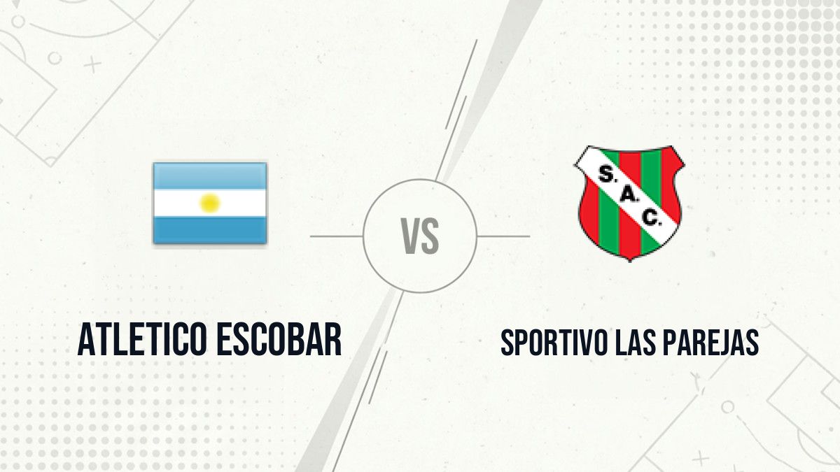 Pronostic Atletico Escobar Sportivo Las Parejas