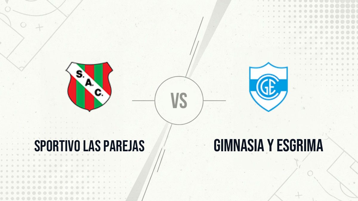 Pronostic Sportivo Las Parejas Gimnasia y Esgrima