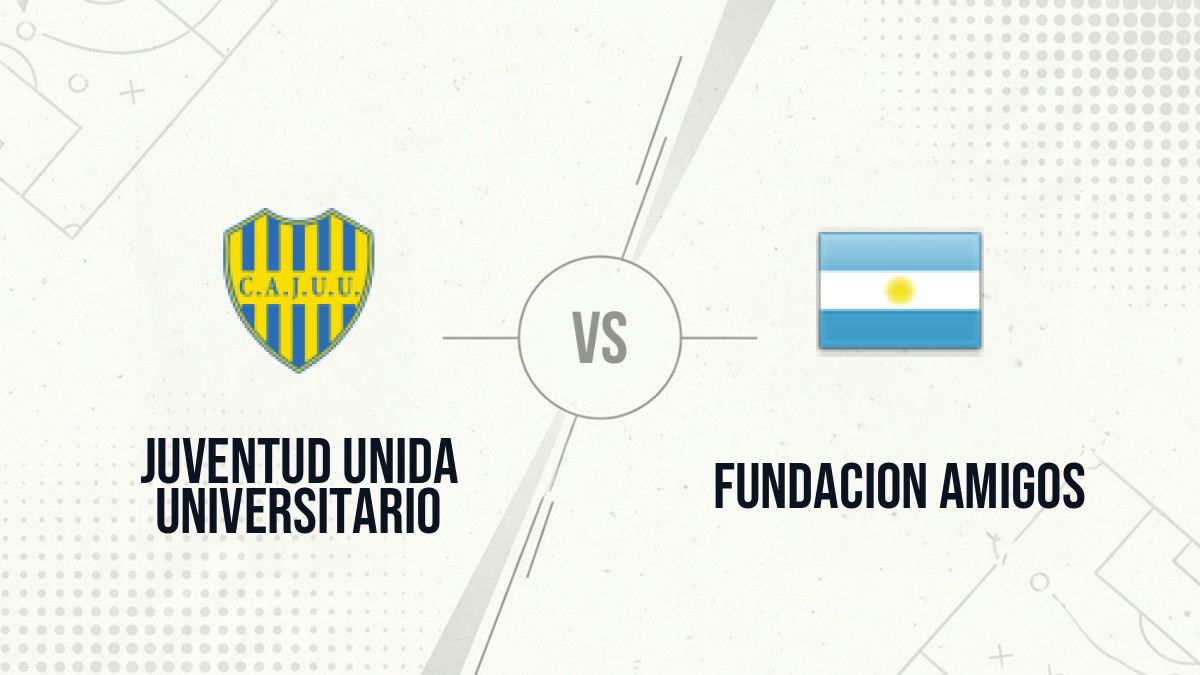 Pronostic Juventud Unida Universitario Fundacion Amigos
