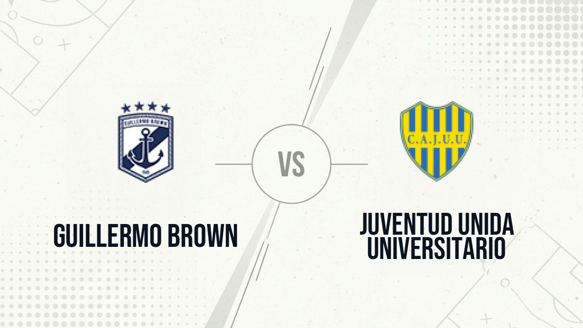 Pronostic Guillermo Brown Juventud Unida Universitario