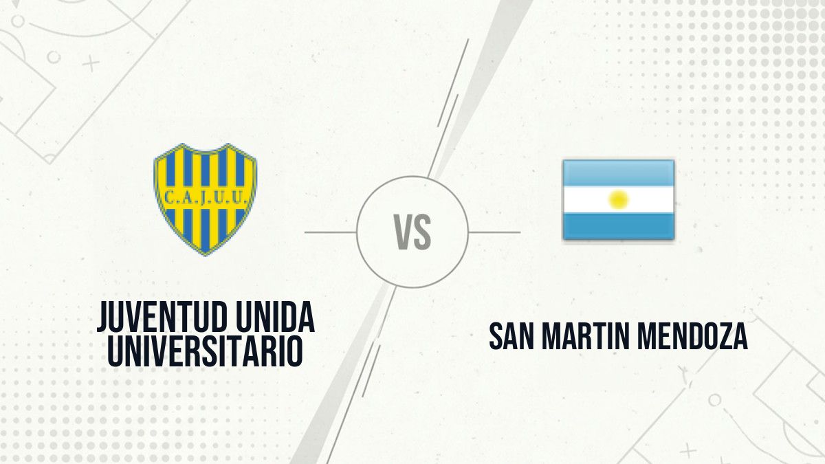 Pronostic Juventud Unida Universitario San Martin Mendoza