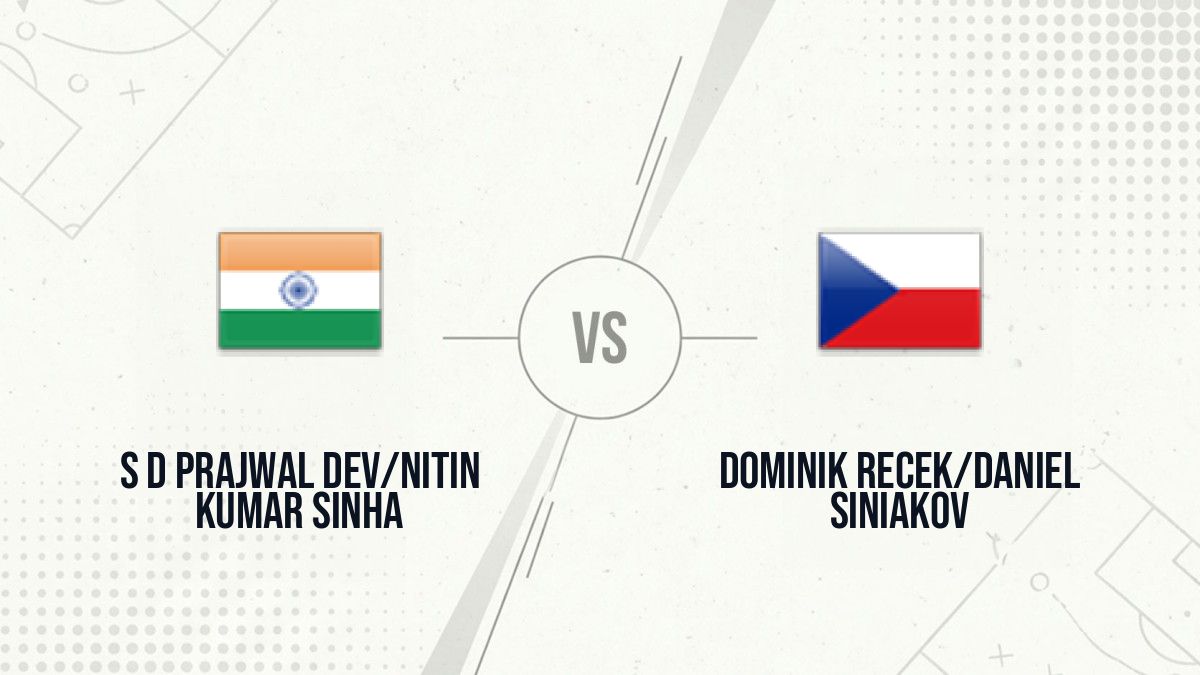 Pronostic S D Prajwal Dev/Nitin Kumar Sinha Dominik Recek/Daniel Siniakov