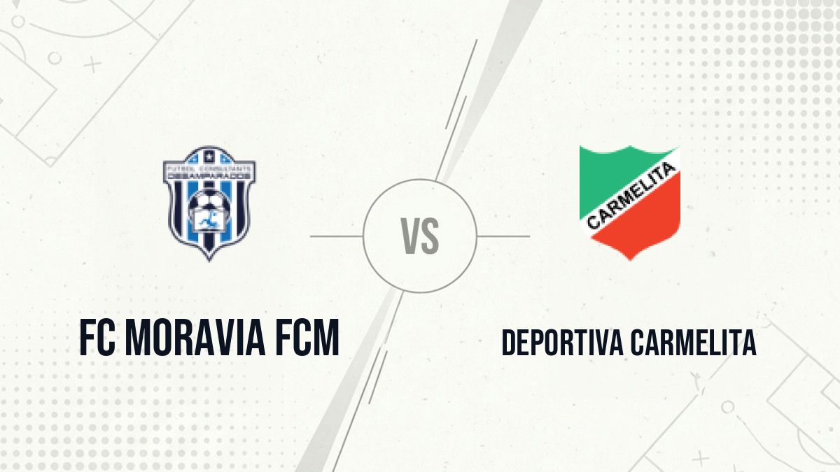 Pronostic FC Moravia FCM Deportiva Carmelita